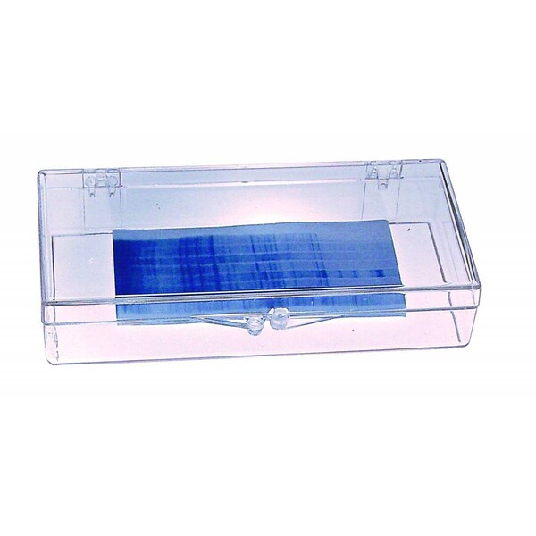 Gary Plastic Mini-Strip Blotting Box, 1 Lane, 7.3x3.0x1.5, 4/pk, 4PK 248774 - main